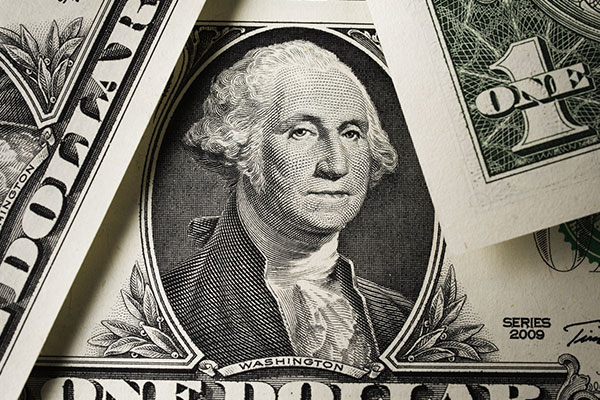 Washington on the Dollar Bill